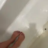 Shower soapy feet — SobrePas40